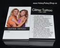 Picture of Glitter Tattoo Care Cards (200 pcs)