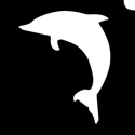 Picture of Single Dolphin - Stencil (1pc)