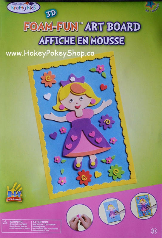 Krafty Kids Diamond Art Kit - Princess