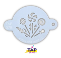 Picture of TAP 078 Face Painting Stencil - Candy Party