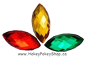 Picture of Pointed Eye Gems - Festive Set - 7x15mm (15 pc) (AG-PE1)