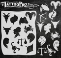 Picture of Tattoo Pro Stencil - Zodiac Signs (ATPS-154)
