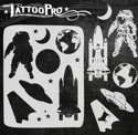 Picture of Tattoo Pro Stencil - Space (ATPS-160)