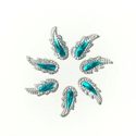 Picture of Crown Topper Gems - Blue - 21x9mm (7 pc.) (SG-CT)