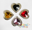 Picture of Double Heart Gems - Spooky Assortment - 16mm (7 pc.) (AG-DH3)