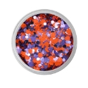 Picture of Vivid Glitter Gel - Fearless - Purple & Orange Gameday (25g)