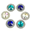 Picture of Double Round Gems - Frozen Set - 16mm  (6 pc.) (AG-DRL1)