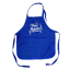 Picture of Face Painter - Medium Length Apron With Pouch - Royal Blue