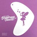 Picture of Art Factory Boomerang Stencil - Pixie Kiss (B002)