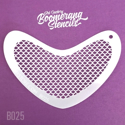 Picture of Art Factory Boomerang Stencil - Small Scales ( fish, mermaid ) (B025)