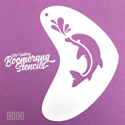 Picture of Art Factory Boomerang Stencil - Dolphin (B006)