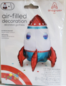 Picture of Air-Filled Decoration Rocket Ship  (1pc)