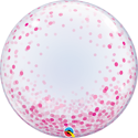 Picture of 24" Deco Bubble - Pink Confetti Dots (1pc)