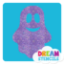 Picture of Friendly Ghost  Glitter Tattoo Stencil - HP-168 (5pc pack)