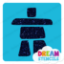 Picture of Inukshuk #4 - Glitter Tattoo Stencil - HP-227 (5pc pack)
