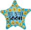 Picture of 18'' Feel Better Soon Many Smilies- Foil Balloon (1pc)