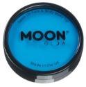 Picture of Moon Glow Neon UV Pro Face Paint Cake Pot - Intense Blue (36g)