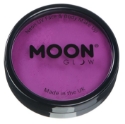 Picture of Moon Glow Neon UV Pro Face Paint Cake Pot - Intense Purple (36g) 
