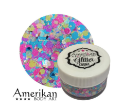 Picture of Amerikan Body Art Chunky Glitter Creme - Felicity UV (15 gr)