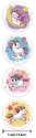 Picture of Sticker Strips - Cute Unicorns - ( 100 Stickers )