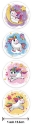 Picture of Sticker Strips - Cute Unicorns - 100/strips