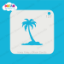 Picture of Single Palm Tree - Dream Stencil - 157