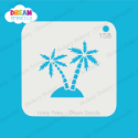 Picture of Palm Trees - Dream Stencil - 158