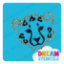 Picture of Leopard Head Glitter Tattoo Stencil - HP-411 (5pc pack)
