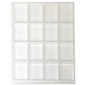 Picture of NEW Large Slots  Face Paint Tray / Insert - By the Art Factory (16x50g)