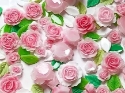Picture of Rose Gems - Roses & Leaves Mixed Sizes and Colors Assortment (30 pc.) (FG-AR7)