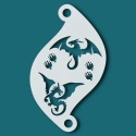 Picture of Superstar Face Paint Stencil - Dragons 77064
