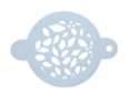Picture of TAP 107 Face Painting Stencil - Holly Leaf Pattern