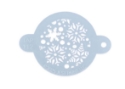 Picture of TAP 112 Face Painting Stencil - Splash of Snowflakes Pattern